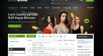 Bahis Arena İlk Üyelik Bonusu