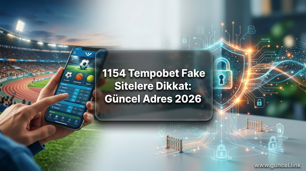 1154 Tempobet Fake Sitelere Dikkat: Güncel Adres 2026 - 1154 Tempobet